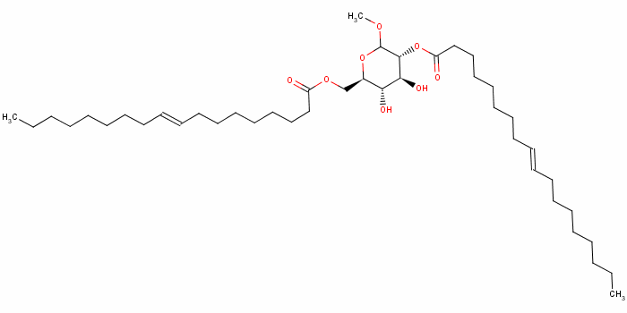 Methyl glucoside dioleate Structure,82933-91-3Structure