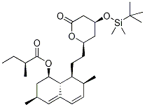 4-O-tert-butyldimethylsilyl epi lovastatin Structure,82978-03-8Structure