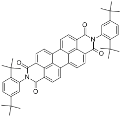 N,n-bis(2,5-di-tert-butylphenyl)-3,4,9,10-perylenedicarboximide Structure,83054-80-2Structure