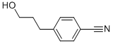 4-(3-Hydroxypropyl)benzonitrile Structure,83101-12-6Structure