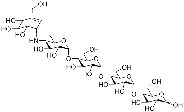 Alpha-d-glucosyl acarbose Structure,83116-09-0Structure