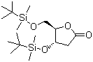 3,5-Di-O-(tert-butyldimethylsilyl)-2-deoxy-D-ribonolactone Structure,83159-91-5Structure