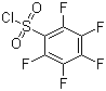 2,3,4,5,6-Pentafluorobenzenesulfonyl chloride Structure,832-53-1Structure