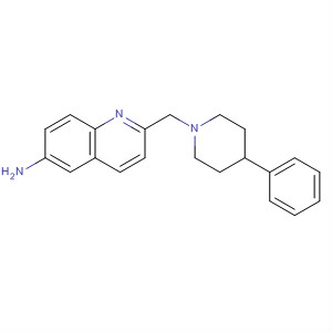 2-[(4-Phenyl-1-piperidinyl)methyl]-6-quinolinamine Structure,832101-97-0Structure