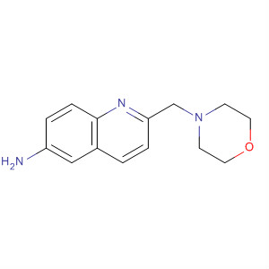 2-(4-Morpholinylmethyl)-6-quinolinamine Structure,832102-01-9Structure