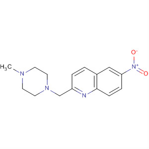 2-[(4-Methyl-1-piperazinyl)methyl]-6-nitroquinoline Structure,832102-02-0Structure