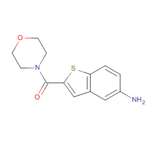 (5-Aminobenzo[b]thien-2-yl)-4-morpholinylmethanone Structure,832102-95-1Structure