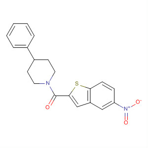 (5-Nitrobenzo[b]thien-2-yl)(4-phenyl-1-piperidinyl)methanone Structure,832102-96-2Structure