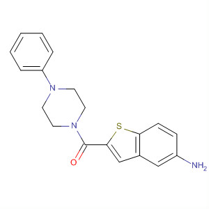 (5-Aminobenzo[b]thien-2-yl)(4-phenyl-1-piperazinyl)methanone Structure,832102-99-5Structure