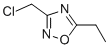 3-(Chloromethyl)-5-ethyl-1,2,4-oxadiazole Structure,83227-01-4Structure