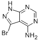 3-Bromo-1h-pyrazolo[3,4-d]pyrimidin-4-amine Structure,83255-86-1Structure