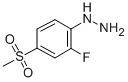 [2-Fluoro-4-(methylsulfonyl)phenyl]hydrazine Structure,832714-48-4Structure