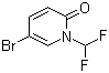 2(1H)-Pyridinone, 5-bromo-1-(difluoromethyl)- Structure,832735-61-2Structure