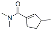 1-Cyclopentene-1-carboxamide, n,n,3-trimethyl- Structure,83283-03-8Structure