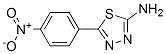 2-Amino-5-(4-nitrophenyl)-1,3,4-thiadiazole Structure,833-63-6Structure