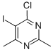 4-Chloro-5-iodo-2,6-dimethylpyrimidine Structure,83410-16-6Structure