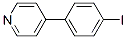 Pyridine, 4-(4-iodophenyl)- Structure,83420-59-1Structure