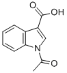 1-Acetylindole-3-carboxylic acid
 Structure,83451-61-0Structure