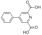 4-Phenylpyridine-2,6-dicarboxylic acid Structure,83463-12-1Structure