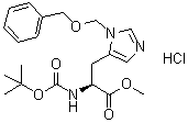 Boc-his(3-bom)-ome·hcl Structure,83468-80-8Structure