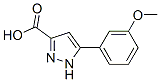 3-(2-Methoxyphenyl)-1H-pyrazole-5-carboxylic acid Structure,834868-54-1Structure