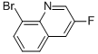 8-Bromo-3-fluoroquinoline Structure,834884-06-9Structure