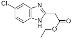 Ethyl2-(5-chloro-1h-benzo[d]imidazol-2-yl)acetate Structure,83520-64-3Structure