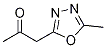 5-Methyl-2-(2-oxoprop-1-yl)-1,3,4-oxadiazole Structure,83553-13-3Structure