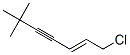 1-Chloro-6,6-dimethyl-2-heptene-4-yne Structure,83554-69-2Structure