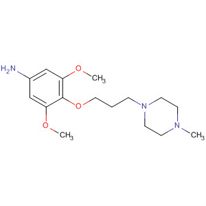 3,5-Dimethoxy-4-(3-(4-methylpiperazin-1-yl)propoxy)aniline Structure,835633-54-0Structure