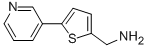 (5-Pyrid-3-ylthien-2-yl)methylamine Structure,837376-47-3Structure