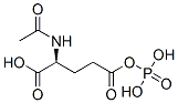 (2S)-2-acetamido-5-oxo-5-phosphonooxy-pentanoic acid Structure,837431-11-5Structure