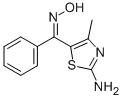 (2-Amino-4-methyl-5-thiazolyl)phenylmethanone oxime Structure,83756-30-3Structure