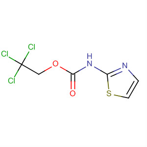 2,2,2-Trichloroethyl thiazol-2-ylcarbamate Structure,83758-31-0Structure