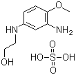 5-(2-Hydroxyethylamino)-2-methoxylaniline sulfate Structure,83763-48-8Structure