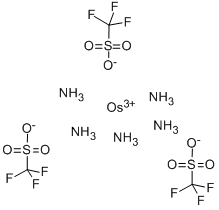 Pentaammine(trifluoromethanesulfonato)osmium(III) trifluoromethanesulfonate Structure,83781-30-0Structure