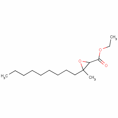 2-Oxiranecarboxylicacid, 3-methyl-3-nonyl-, ethyl ester Structure,83803-54-7Structure