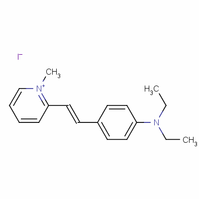 2-(4-Diethylaminostyryl)-1-methylpyridinium iodide Structure,83846-70-2Structure