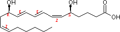 Leukotriene f4 Structure,83851-42-7Structure