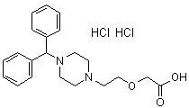 Deschloro cetirizine dihydrochloride Structure,83881-54-3Structure