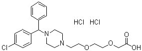 Hydroxyzine acetic acid dihydrochloride Structure,83881-56-5Structure