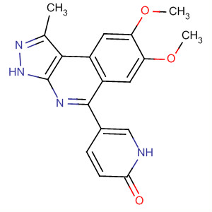 5-[1-Methyl-7,8-bis(methyloxy)-3h-pyrazolo[3,4-c]isoquinolin-5-yl]pyridin-2-ol Structure,838855-10-0Structure