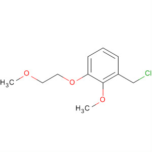 1-(Chloromethyl)-2-(methyloxy)-3-{[2-(methyloxy)ethyl]oxy}benzene Structure,838856-20-5Structure