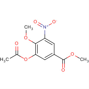 Methyl 3-(acetyloxy)-4-(methyloxy)-5-nitrobenzoate Structure,838856-86-3Structure