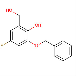 4-Fluoro-2-(hydroxymethyl)-6-[(phenylmethyl)oxy]phenol Structure,838857-11-7Structure