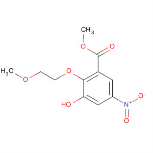 Methyl 3-hydroxy-2-{[2-(methyloxy)ethyl]oxy}-5-nitrobenzoate Structure,838857-98-0Structure