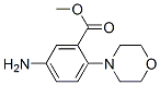 5-Amino-2-morpholin-4-yl-benzoic acid methyl ester Structure,83909-35-7Structure