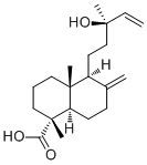 13-Hydroxylabda-8(17),14-dien-18-oic acid Structure,83915-59-7Structure