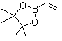 (Z)-4,4,5,5-tetramethyl-2-(prop-1-enyl)-1,3,2-dioxaborolane Structure,83947-59-5Structure