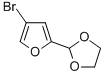 4-Bromofuran-2-carboxaldehyde ethylene glycol acetal Structure,83953-42-8Structure